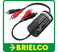 FILTRO SEÑAL AUDIO CON TRANSFORMADOR AISLAMIENTO DE MASAS 2 RCA M 2 RCA H BD7118