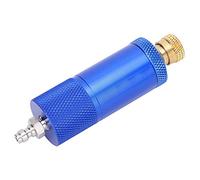 Filtro separador de aceite y agua para compresor de aire de 30 MPA, 40 MPA, 4500 psi, filtro de bomba de aire anodizado duro de aluminio con conector hembra de 8 mm y macho recto