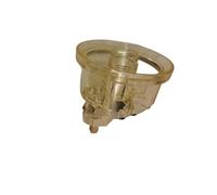 Filtro separador de agua FS36244 apto para Fleetguard FS36247 3315847 accesorios de motor filtro Base con taza de separación de agua diésel Filtro de gasolina(Filter cup)