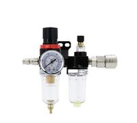 Filtro separador de agua para aire comprimido, Compresor de aire, bomba de aire, filtro, válvula reguladora de presión, separador, paquete de 2, modelo AFC2000(E)