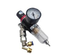 Filtro separador de agua para aire comprimido, Regulador de filtro de aire AFR2000 G1/4, manómetro, válvula de control de flujo, drenaje del compresor de aire