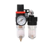 Filtro separador de agua y aceite AFC2000 Regulador de presión Válvula reductora Compresor de aire Aerógrafo AFR2000+AL2000 G1/4"(AFC2000 8mm fitting)