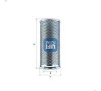 Filtro, sistema hidráulico operador UFI 25.923.00