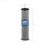 Filtro, sistema hidráulico operador UFI 83.098.00