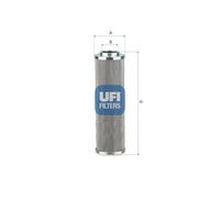 Filtro, sistema hidráulico operador UFI 85.221.00