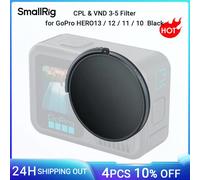 Filtro SmallRig CPL y VND 3-5 para GoPro HERO13 / 12 / 11 / 10 Negro, Vidrio óptico, Reducción de la exposición de la cámara -4942 4942