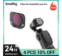 Filtro SmallRig Luna Pro para Cámaras de Acción, Filtro de Niebla Negra / UV / Contaminación Lumínica / VND para Insta360 Luna Pro 7105