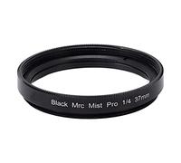 Filtro Suave Negro, Filtro de Lente de Cámara de Difusión Negra Resistente Al Aceite Resistente Al Agua, Filtro de Efecto Cinematográfico de Niebla para Paisaje de Video (37MM)