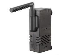 Filtro sumergible de bajo perfil para acuarios diseñado para tanques de tortugas poco profundas con spray de hongos y dispersión horizontal de agua (N52)