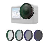 Filtro Telesin CPL/ND8/ND16/ND32 para DJI Osmo Action 6 (4 unidades)