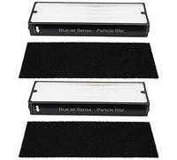 Filtro tipo partícula Reemplazo de filtro de malla Material ABS de alta resistencia Fácil instalación Larga vida útil para purificador de aire serie Sense Paquete de 2