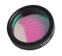 Filtro UHC de 1.25 pulgadas para telescopios astronómicos, filtro de reducción de contaminación lumínica con revestimiento NANO para mejorar el contraste de imagen y los detalles de la nebulosa