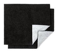 Filtro Universal para Campanas Extractoras con CARBÓN ACTIVO. 2 piezas 57x47 Centímetros, Adaptables. Anti-olor en Fibra Autoextinguible y Carbón Activo.
