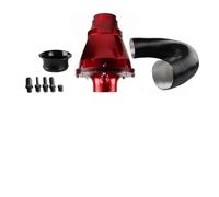 Filtro Universal Para Coche 76 Mm Y 3 Pulgadas Para SUV Alto Flujo Para Entradae Aire Frío Limpiador Tuberías Cabezal Tipo Hongo Fuelle Engine Intake Pipe(rojo)
