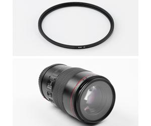 Filtro UV de cristal protector para cámaras réflex Canon Nikon, multicapa, filtro de lente de protección UV de paso del 97%, cristal óptico de