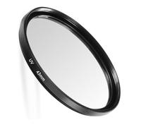 Filtro UV de lente de 43 mm compatible con Canon M50II M100 con EF-M de 22 mm, EF-M 28 mm, EF-M 32 mm, compatible con lente Fujifilm XF de 35 mm f/2