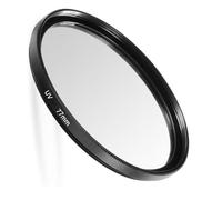 Filtro UV de lente de 77 mm compatible con Canon RF 24-105 mm, compatible con Nikon AF-S Nikkor 24-70 mm f/2.8G ED