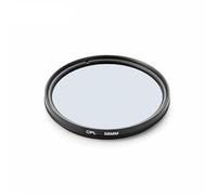 Filtro UV, Filtro de Protección UV Circular 2 filtros Circulares polarizadores CPL de 37/49/52/55/58/62/67/72/77/82 mm for Lentes de cámara fotográfica.(58MM)