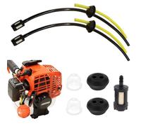Filtro y Tubo de Gasolina para Desbrozadora - Kit de 6 Piezas Con Sello - Manguera de Combustible para Cortacésped