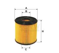 FILTRON de Aceite Elementos para Nissan Navara 2.5D 4x4 X-Trail 2.2 Di