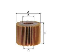FILTRON de Aceite OE 685/2 para Toyota Auris 1.8 Hybrid 1.6 Lexus CT Charade
