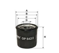 FILTRON de Aceite Rosca para Renault Twingo II 1.2 16V Clio IV Dacia