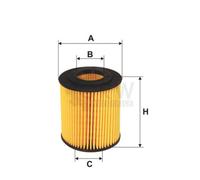 FILTRON Filtro de Aceite OE 649/6 Apto para BMW 1er 116i 118i 120i 3er Compacto