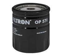 FILTRON Filtro de aceite OP570 | Para automóviles, protección fiable del motor, flujo de aceite óptimo, construcción robusta, diseñado para una protección