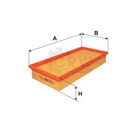 FILTRON Filtro Motor De Aire Filtro AP 187/5 Compatible Para MG MGF RD