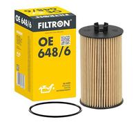 FILTRON OE 648/6 Filtro de aceite - para AUTOMÓVILES + VEHÍCULOS DE TRANSPORTE