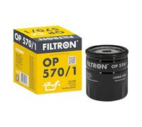 FILTRON OP 570/1 Filtro de aceite - para AUTOMÓVILES + VEHÍCULOS DE TRANSPORTE
