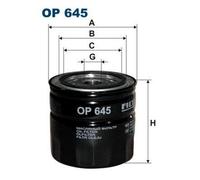 FILTRON OP 645 Filtro de aceite Filtro de aceite motor para VOLVO 480 E (482)