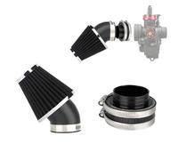 Filtros aire motocross Ajuste para Honda Suzuki motocicleta NIBBI CNC filtro de aire junta adaptador de interfaz colector de admisión 37-54mm Filtro para Moto