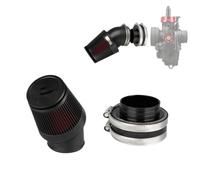 Filtros aire motocross Ajuste para Honda Suzuki motocicleta NIBBI CNC filtro de aire junta adaptador de interfaz colector de admisión 37-54mm Filtro para Moto