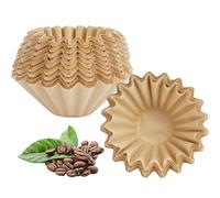 Filtros Cafetera Goteo,100 Piezas Filtro de Café,155/45 mm Filtro Cafetera Goteo para Cafeteras Vasos Filtrantes,Filtro de Cafetera,Coffee Filter para Café Casero,Oficinas,Campamentos al Aire Libre