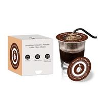 Filtros Cafetera Goteo, Carrottimes 20 Pcs Filtro Cafe, Portátil Para Verter, Bolsa De Goteo Desechable Colgante, Café O Té De Una Sola Porción, Perfecto Para Viajar, Acampar, Oficina Y Hogar(Marrón)