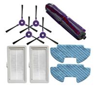 Filtros Cepillo Principal Cepillo Lateral Paños De Fregona, Compatibles Con Samsung, Piezas De Aspiradora Robótica Powerbot-E VR05R5050WK