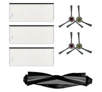 Filtros, cepillo principal y cepillos laterales para aspiradora robot Ecovacs DEEBOT Buddy Pack U2.