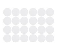 Filtros de | 24 unidades de discos de filtro de tubo individual para cultivo de | Filtro de humedad de algodón para jardín e interior/exterior - clima de crecimiento óptimo
