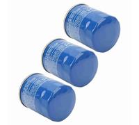 Filtros de Aceite, 15400 RTA 003 15400 PLM A02 15400 PLM A01 3 Piezas Reemplazo de Filtro de Aceite de Motor de Alta Eficiencia Estable de Metal para Automoción