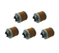 Filtros de aceite Compatible con la tapa de embrague Kitaco Compatible Honda Grom 125 KTC-1002 Compatible Daytona Anima ZS190 Compatible el filtro aceite Zhongshen(5pcs)