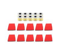 Filtros de aceite de Filtro de aire for motocicleta lavables for VOGE 300RR 300R 300AC 300DS 250RR 300GY LX300 LX300-6A CR6 LX300R(10SET)