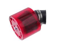 Filtros de aceite Filtro de aire 32 mm, 35, 38 y 42 para motocicletas 50 cc, 110 125, ATV, PIT Dirt Bike, a prueba salpicaduras(42mm-bend red)