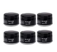 Filtros de aceite Limpiador de filtro aceite para motocicleta compatible con BMW C600 SPORT647 C650GT F650GS F700GS F750GS F800GS F800GT F800R F800S F800ST(6Pcs)