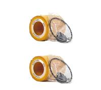 Filtros de aceite para Automóviles Filtro de aceite 11427640862 apto para BMW 1 2 3 4 5 X1 Z4 F20 F21 F22 F23 F87 F30 F80 F34 F31 F32 F82 F33 F83 F10 F11 Reemplazo del filtro de aceite(2 pcs)