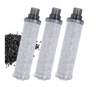 Filtros de agua de repuesto, purificador de filtración de 3 piezas de 4.6 x 1.1 pulgadas, cartucho de filtro de agua para casa, hogar, cocina, baño, fregadero, ducha, , encimera, refrigerador
