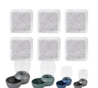 Filtros De Agua para Fuente para Gatos - Suministros De Filtración Multifuncional - Filtros De Repuesto para Bebedero De Gatos | para Mascotas Pequeñas y Grandes en Hogar e Interior