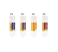 Filtros de agua premium 4 en 1 de repuesto FilterTech para tecnología APS: 969CHB/DWP-320/DWP-401/DWP-815T/DWP-450/DWP-816T/APS-320/DWP-550-1 micra