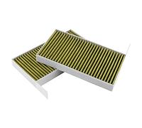 Filtros de aire, 2 uds., Accesorio de limpiador de filtro de aire de cabina de carbón activado, apto para Tesla Model 3 Model Y 2019-2021