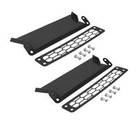 Filtros de aire de motor para coche Ajuste para VW Golf 7 GTI/R MK7/7.5 2012-2020 Ajuste para Audi S3 8V 2013-2020 Actualización del kit de toma de aire dinámica(Black-2pc)